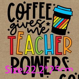 Other Garden Buildings T-Shirt Transfer Coffee Warms The So Skl Teacher Life Gives Me Powers Custom Labels Drop Delivery Home Patio L Dhmkp