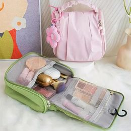 Cosmetic Bags Cloud Makeup Bag Portable Travel Large Capacity Wash Storage Hanging Dry And Wet Separation