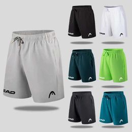 Men's Shorts Mens Summer Sports Shorts 2024 Mens Breathable Tennis Shorts Quick Drying Badminton Shorts Outdoor Running and Fitness Sportswear Q240520