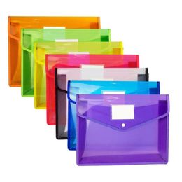 Filing Supplies Wholesale Plastic Wallet Folder Envelope Waterproof Poly Plastics File Wallets Document Folders With Button Closure Dr Dhexf