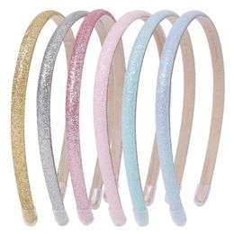 Hair Accessories Candygirl Fashion Girls Shiny and Sparkling 0.8cm Hair Band Cute Circles Party Hair Clips Cute Childrens Gift Hair Accessories d240520