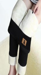 Women039s Leggings Winter Women Hight Waist Velvet Warm Pants Solid Color Legging Comfortable Keep Stretchy6484939