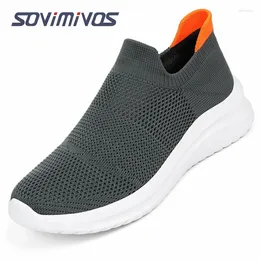 Casual Shoes Outdoor Super Light Men Sneakers Fashion Breathable Running Sport Quality Slip-on Unisex Athletic Footwear 2024