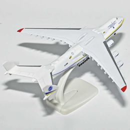 Aircraft Modle Antonov-an225 1/400 miniature 20cm metal die-casting aircraft model large transport aircraft series childrens toys s2452089