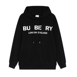 Mens Hoodies Men Hoodie Designer Autumn And Winter Casual Letter Printed Long Sleeved Fashionable Pure Cotton Clothing High Quality