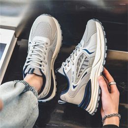 Casual Shoes High Sole Increases Height Man Sneakers Luxe Running Boots Brown Luxury Sports Krasofka Aestthic Hand Made Ternis YDX2