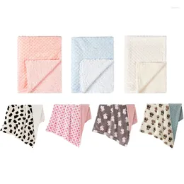 Blankets M76C Stroller Baby Towel Strong Absorbent Soft Quilt Wraps Infant Cover 75x100cm