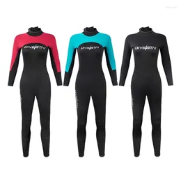 Women's Swimwear Arrival 3mm Wetsuit For Women Full Body Diving Suit Cold Water Swimming Highly Elastic And Abrasion Resistant