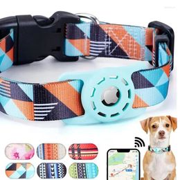 Dog Collars Pet Cat Digital Printing Collar For Apple Airtag Protective Cover Small And Medium-Sized Dogs Articles Accessories
