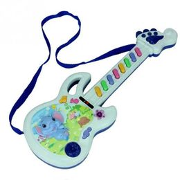 Guitar Baby Toy Education Childrens Toy Gifts Music Flash Toy Guitar Childrens Game Baby Acoustic Music Keyboard Guitar WX