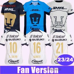 2023 24 MEXICO Mens Soccer Jerseys CLUb UNAM Cougar J. I. DINENNO E.SAIO DEL PRETE A. ORTIZ Home Away 3rd Football Shirts Uniforms