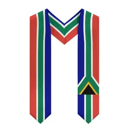 Scarves South Africa Flag Graduation Stole Shawl Sash Honor For Study Aboard International Students