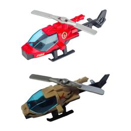 Aircraft Modle Die cast alloy helicopter birthday gift series Aeroplane toy small metal model for childrens desktop decoration s2452089