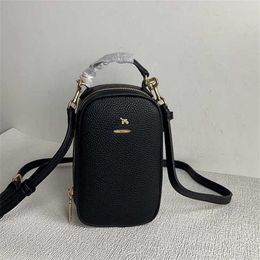 Hip Fashion Hand Tote Bag Lady Designer Phone Bag Luxurys Crossbody Bags Women Print Square Shoulder Wallet Mini Purse 231111