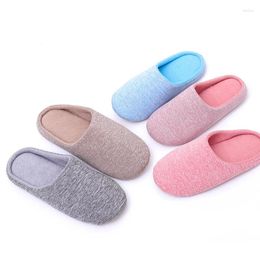 Slippers Men House Soft Home Cotton Slipper Autumn Winter Indoor Light Floor Shoes Women Silence Slides Bedroom Japanese Style