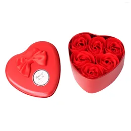 Decorative Flowers Soap Bouquet Decor Petal Day Valentine's Bath Rose Gifts Artificial Flower Home Welded