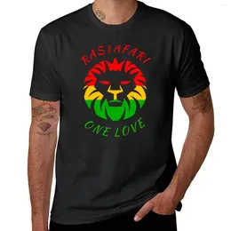 Men's Tank Tops Rastafari - One Love T-shirt Plus Size Quick-drying Oversized T Shirts For Men