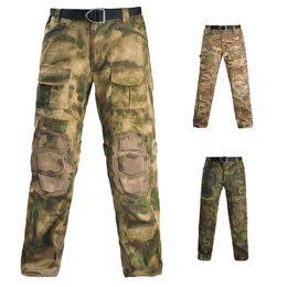 Tactical Camouflage Pants BDU Combat Clothing Outdoor Hunting Shooting Camo Battle Dress Uniform NO05-038B