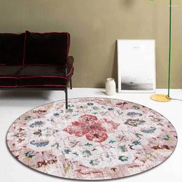 Carpets LOYAlgogo Classical For Living Room Home Decor Round Rugs Bedroom Floor Mat Solon Decoration Anti Slip Kid