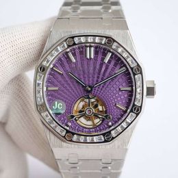 Active Mens Aaaaa Women's SUPERCLONE 41Mm Designer Brand Calibre 15510 APS Wristwatches Mechanical Watches Stainless Tourbillon Swiss Db94