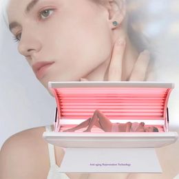 High Power Skin Rejuvenation Full Body Whitening Led Red Light Cabin Infrared Therapy Pod Collagen Bed For Beauty Salon