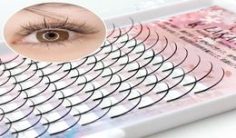 False Eyelashes 8-18mm Spikes Lashes Single Extension Silk WispyCurl Tray Premade Volume EyelashesFalse9204470