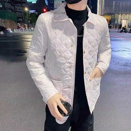 Autumn Winter Jacket New Mens Cotton Jackets Star Same Style Overcoat Clothing Luxury Classic High-quality Mens Casual Coat Top Outwear Women Clothes A06