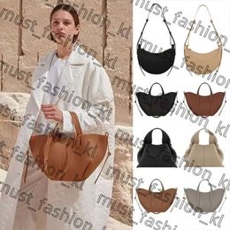 Designer Bag Handbag Top High Quality Polen Bag New Beach Bag Women's Half Moon Tote Bag Crossbody Polenee Bag Large Purse Capacity Dumplings Bag 751