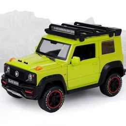 Diecast Model Cars Large 1 18 SUZUKI Jimny Alloy Car Model Diecasts Metal Toy Off-Road Vehicles Car Model Simulation Sound Light Kids Toy Gift Y240520S0UR
