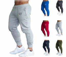 New Mens Pant Slim Fit Tracksuit Sport Gym Skinny Elastic Jogging Joggers Fitness Workout Casual Male Sweatpants Trousers SH1909154174143