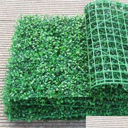 Garden Decorations Wholesale Artificial Grass Plastic Boxwood Mat Topiary Tree Milan For Home Store Wedding Decoration Plants Drop Del Dhrio