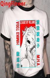 My Hero Academia Himiko Toga Anime T Shirt Men Fashion Japanese Anime Tshirt Boku No Hero Academia Tshirt Hip Hop Top Tees Male9568755