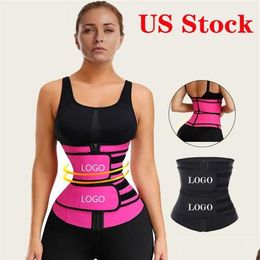 Waist Support Slimming Trainer Lumbar Back Brace Belt Gym Sport Ventre Corset Fitness Body Shaper Drop Delivery Sports Outdoors Athlet Ots0F