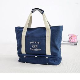 Storage Bags Women's Large Capacity Fitness Bag Portable Travel Leisure Single Shoulder Mommy Shoes Luggage S Makeup