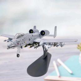 Aircraft Modle 1/100 Scale US A-10 Attack Aircraft Model Decoration Gift s2452089