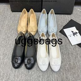 Chanells shoe channel shoes Dress Shoes sandals quilted loafers 100 real leather Women flap Loafer top quality Moccasin ballet Flats Lambskin With button mary jane L