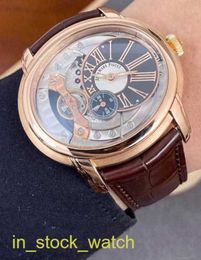 AIibipp Watch Luxury Designer Unreserved price price 315000 Millennium series mens watch automatic mechanical rose gold 47mm