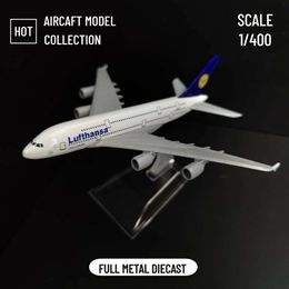 Scale 1:400 Metal Replica Aircraft 15cm Lufthansa A380 Airlines Airbus Model Aeroplane Diecast Aviation Miniature Collectible