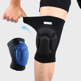 Knee Pads Breathable Sports Brace Volleyball Honeycomb Shockproof Collision Elastic Compression Sleeve Protector Gear