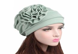female Winter Hat cotton beanie women for autumn Women Cancer Chemo Hat Beanie Scarf Turban Head Wrap Cap GorrosYL3623898