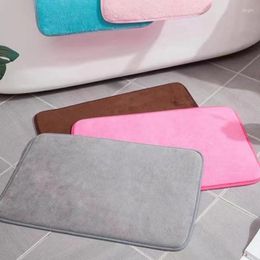 Carpets Home Bathroom Bath Mat Non-slip Floor Rug Shower Memory Foam Pad Room Doormat Absorb Water