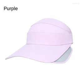 Berets Summer Korean Version Of Large Brimmed Empty Top Hat For Women Beach Splash Proof Sun Outdoor UV Protection Breathable