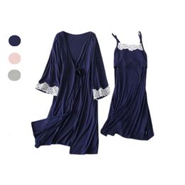 2Pcs/Set maternity breastfeeding nursing nightgowns room wear sleepwear nightie nightwear breast feeding pamas pregnancy dress L2405