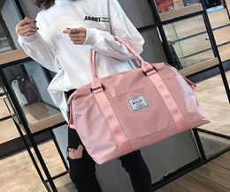 Top Oxford Pink Travel Handbag Carry on Luggage Shoulder Bags Men Duffle Bag Women Travel Tote Large Weekend Bag Overnight Bolsa 27452494