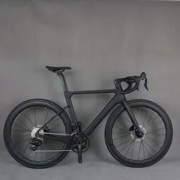 Carbon Fibre T1000 Disc Road Bike TT-X42 24 Speed Di2 Hydraulic Groupset With Carbon Wheels 44/47/50/53/56cm