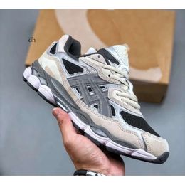 Top Gel NYC Marathon Running Shoes Designer Oatmeal Concrete Navy Steel Obsidian Grey Cream White Black Ivy Outdoor Trail Sneakers Size 36-45Yr Df