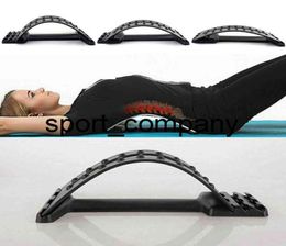 Magic Back Stretcher Posture Corrector Lower Lumbar Massager Pain Relief Spine Support Extender1793523