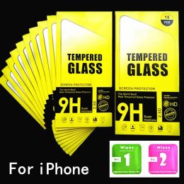 Tempered Glass Screen Protector Film Cover Case 3D 9H Explosion-proof for iPhone 15 14 13 12 11 Pro Max Mini XS Max XR LL
