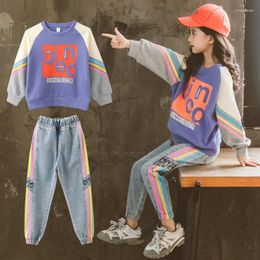 Clothing Sets Children Girls School Uniform Two Piece Child Set Outfits Kids ClothingSuits For Teenagers Boys Women 12 13 15 Years Old