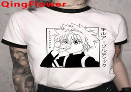 Japanese Anime Hunter X Hunter T Shirt Men Hisoka Funny Cartoon Tshirt Summer Casuao Tshirt Hip Hop Streetwear Top Tees Male6635599